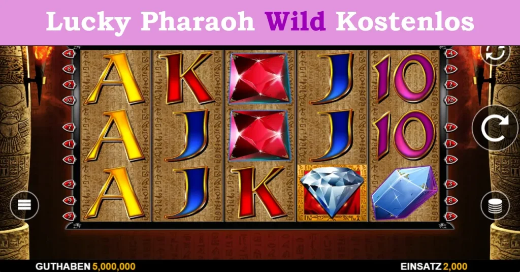lucky pharaoh wild kostenlos