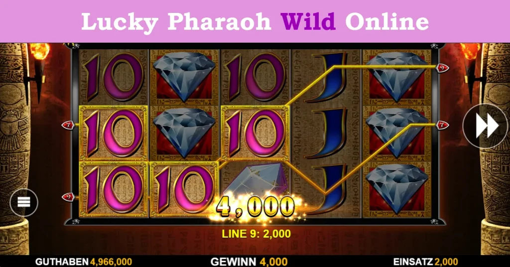 lucky pharaoh wild online