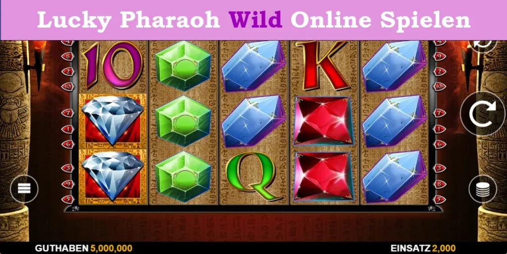 lucky pharaoh wild online spielen